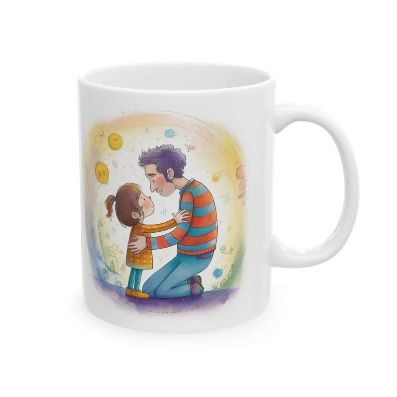 This is why I love my dad! — ceramic mug, 11 oz